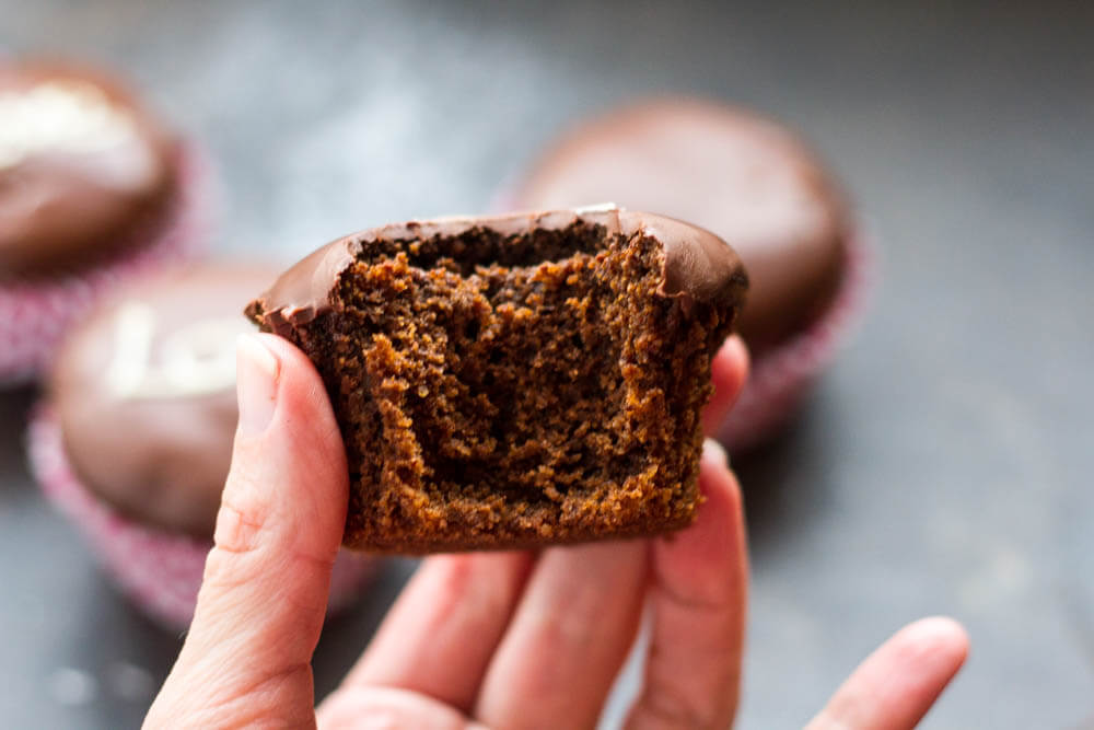 The Best Chocolate Cupcake Recipe (gluten free and grain free) ||| www.savorylotus.com