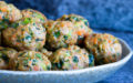 Loaded Veggie Turkey Meatballs )gluten free, paleo, whole30) | www.savorylotus.com