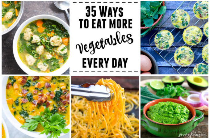 35 Ways to Eat More Vegetables Every Day || www.savorylotus.com