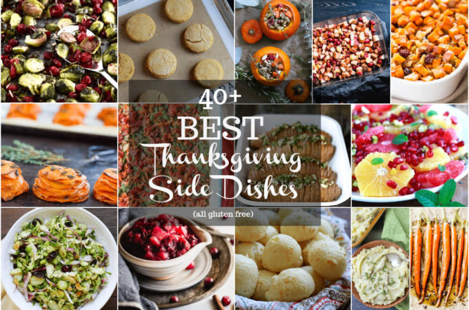 40 Best Thanksgiving Side Dishes (gluten free) | www.savorylotus.com