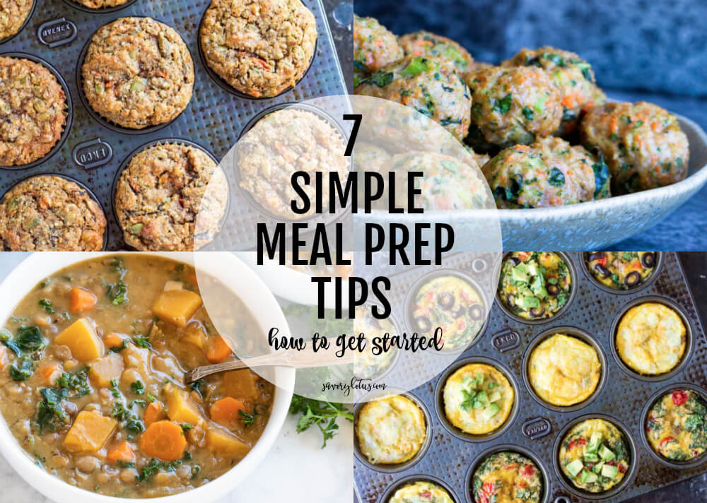 4 recipes for meal prep