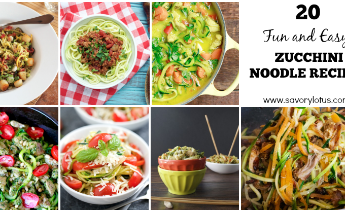 zoodles, zucchini noodles, gluten free noodles, paleo