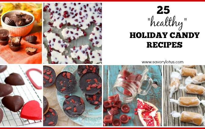 holiday candy, christmas candy, healthy, real food