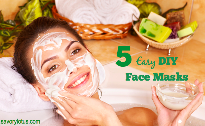 DIY face masks, natural beauty, essential oils