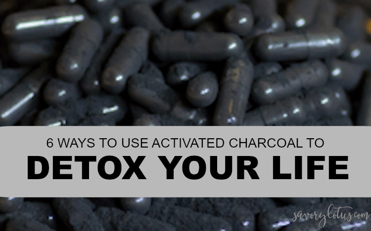 close up of capsules of activated charcoal