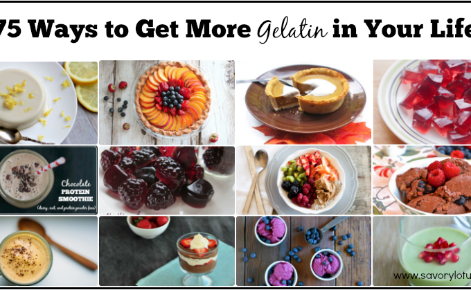 gealtin, health benefits of gelatin, gelatin recipes