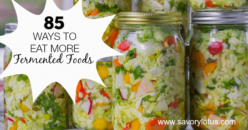 jars of colorful sauerkraut