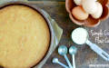 Simple Coconut Flour Cake (gluten free, grain free, nut free, paleo) | savorylotus.com