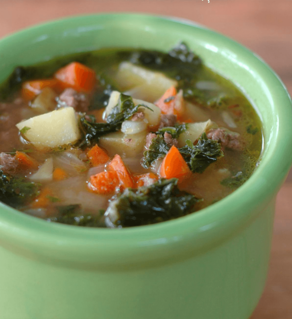 30 Easy Whole30 Soup Recipes | beef and kale soup