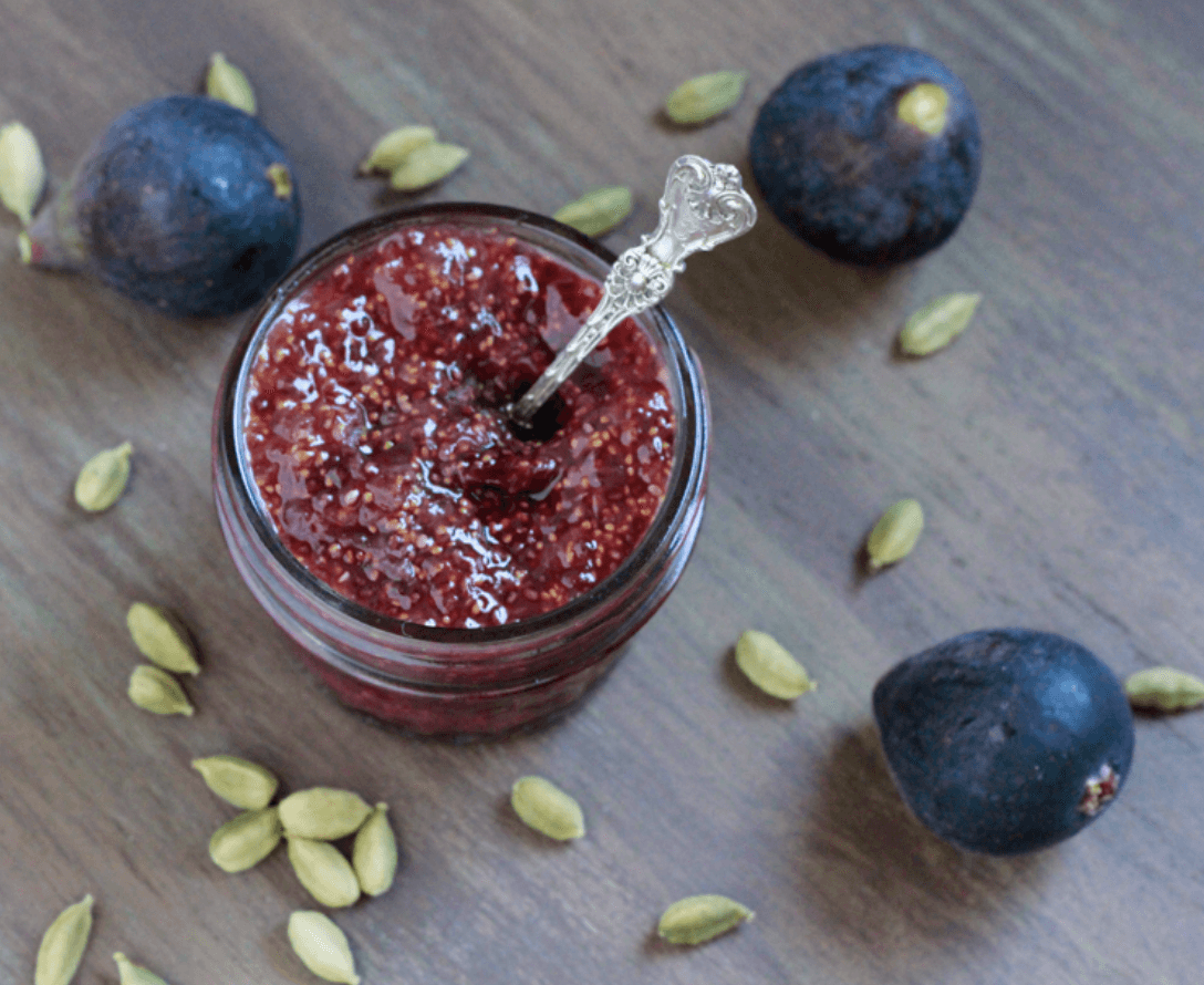 20 Healthy Edible Gift Ideas | cardamom fig jam