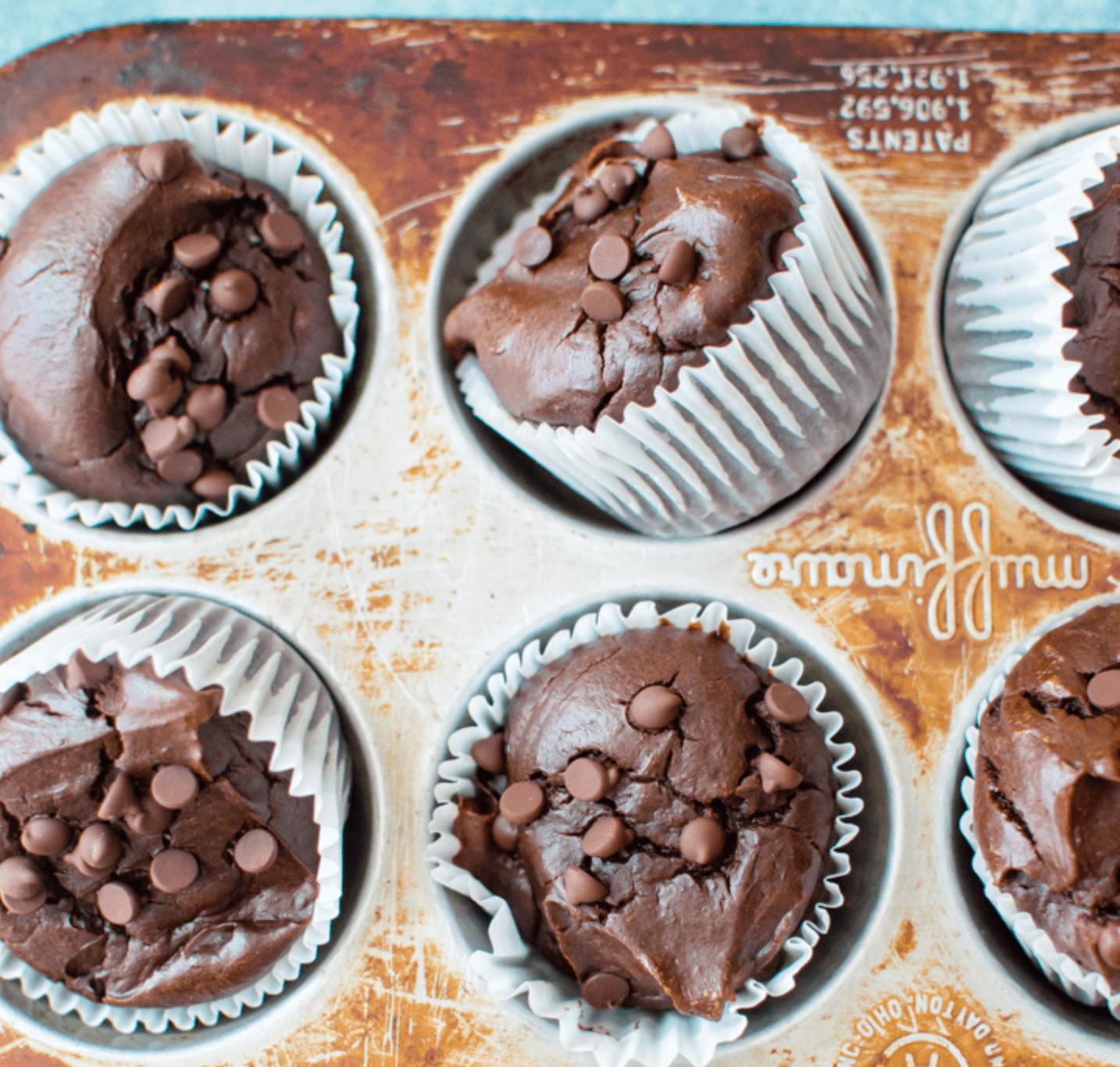 chocolate butternut squash muffins