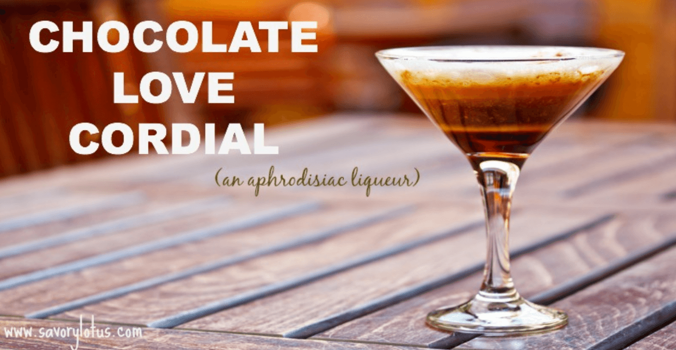 20 Healthy Edible Gift Ideas | chocolate love cordial
