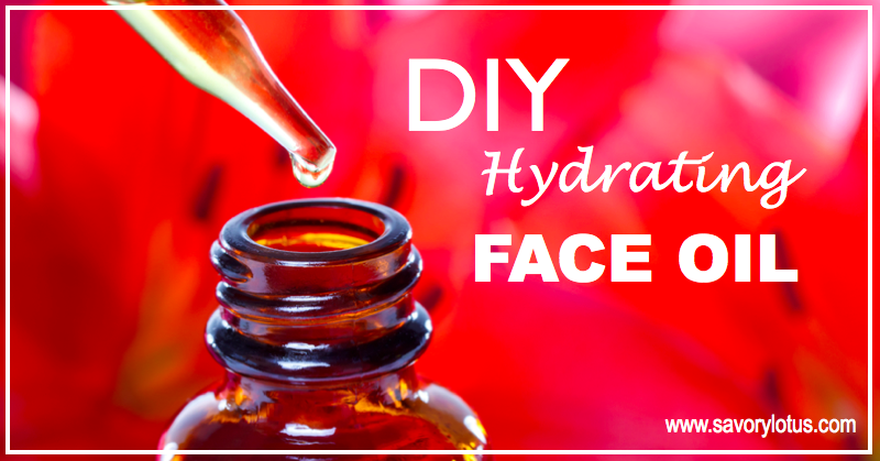 DIY Hydrating Face Oil | savorylotus.com