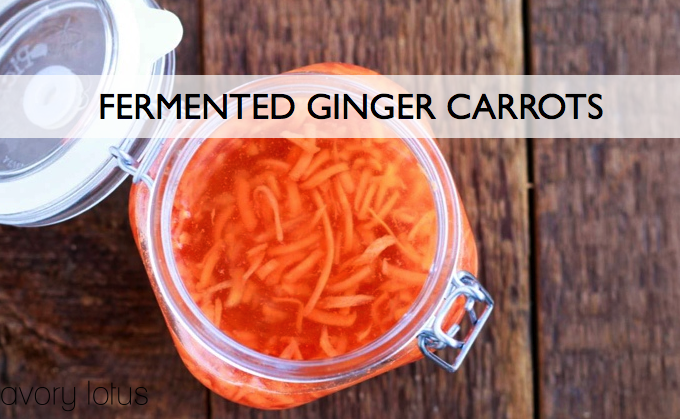 fermented carrots, fermented foods