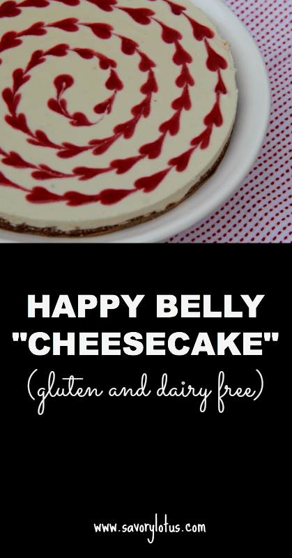 Happy Belly Cheesecake (gluten and dairy free)