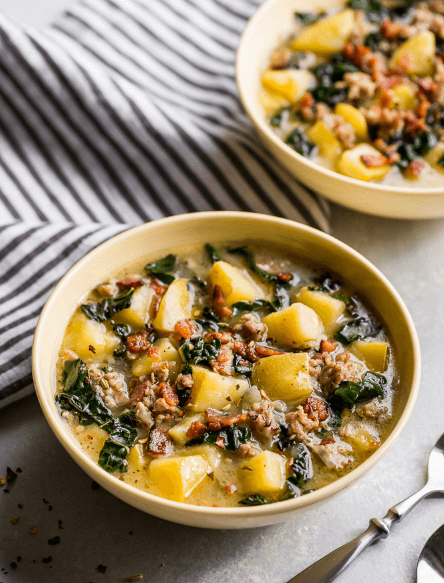 30 Easy Whole30 Soup Recipes | IP Zuppa Toscana