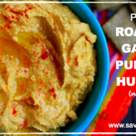 Paleo Roasted Garlic Pumpkin Hummus (no beans) : savorylotus.com