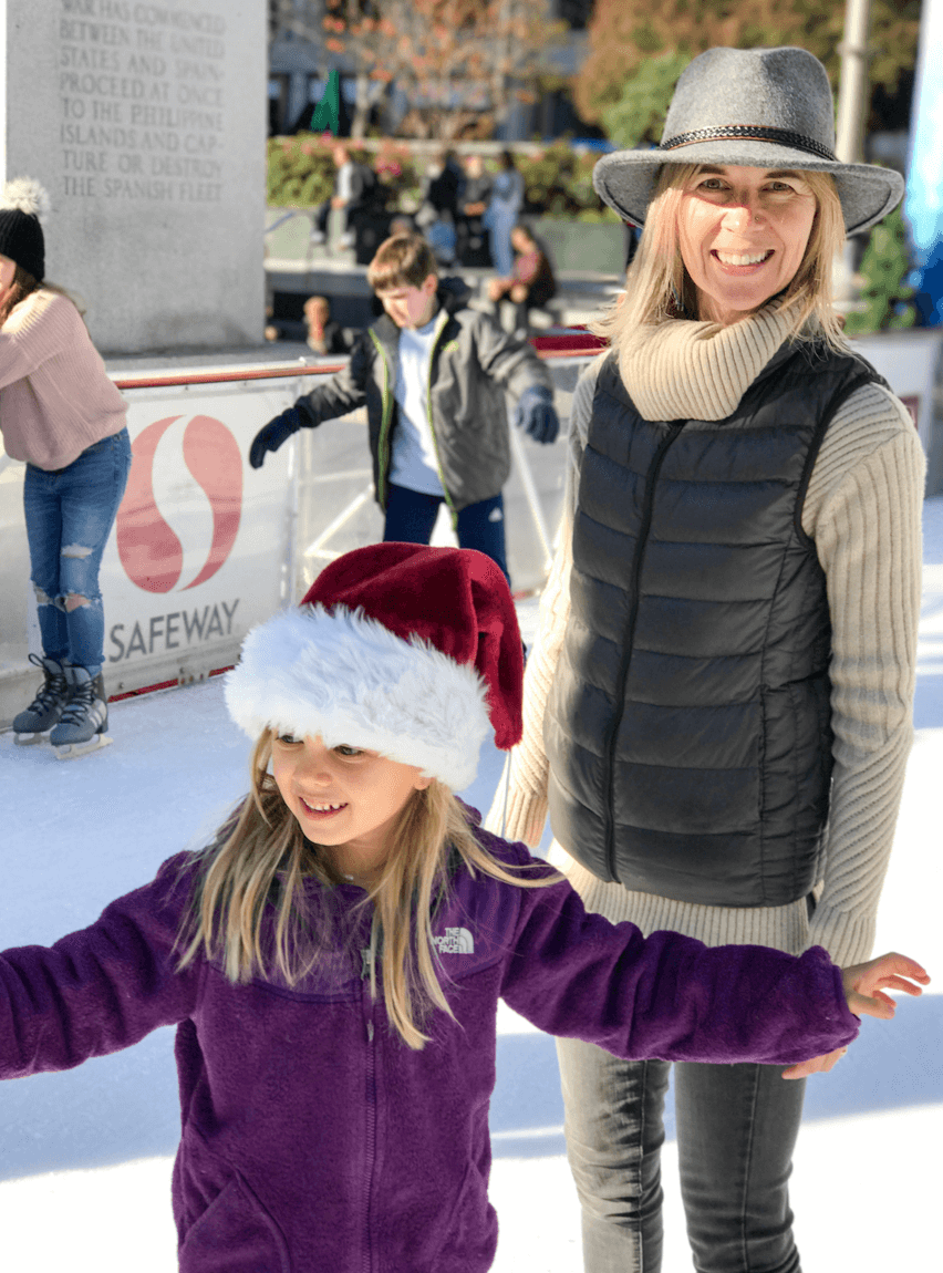 5 More Things I've Learned from Having Lyme Disease (part 2) - ice skating in Union Square