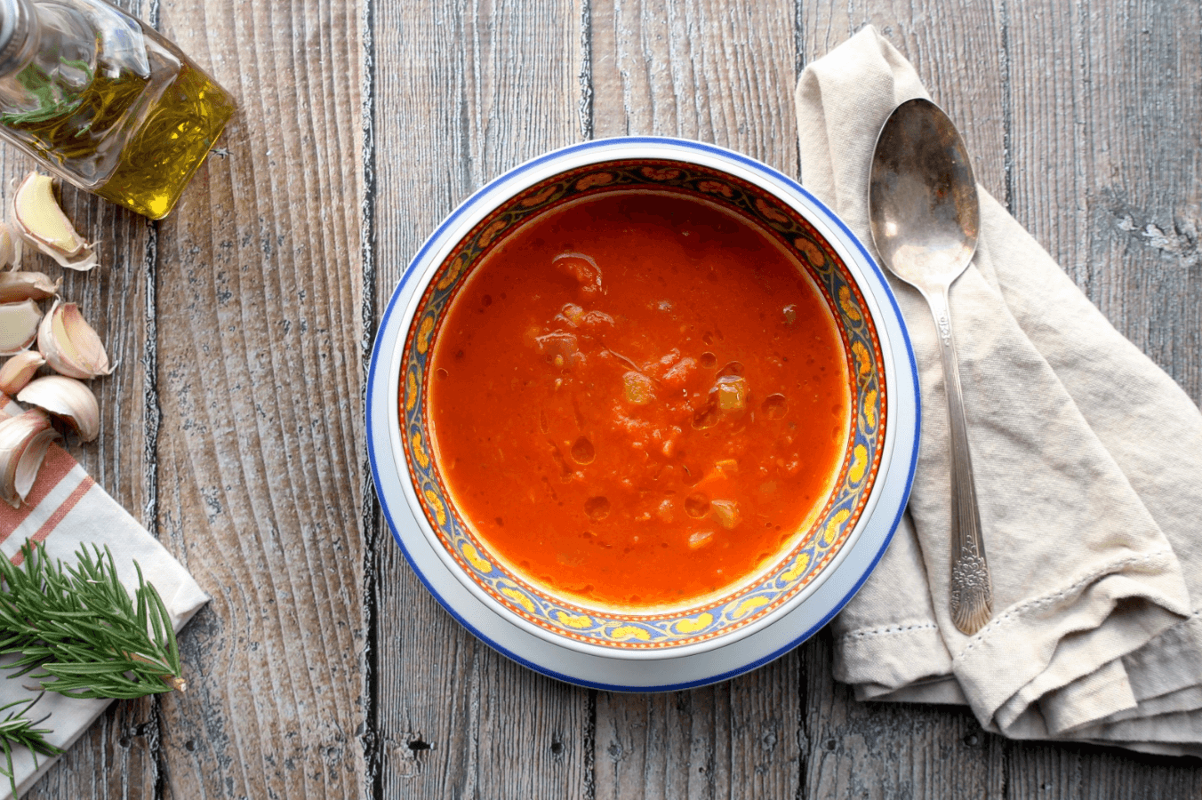 30 Easy Whole30 Soups - Tuscan Tomato Soup