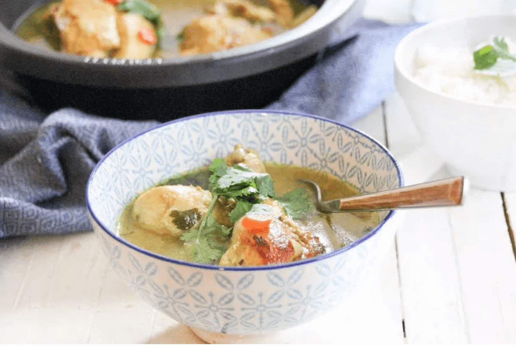 30 Easy Whole30 Soup Recipes | warming coconut chicken curry
